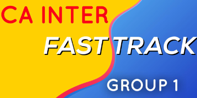 CA Inter Fast Track Group 1 - JK Shah
