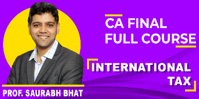 International Taxation Subject International Taxation CA Subject - JK Shah Online