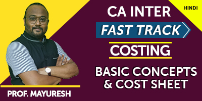 CA Cost & Management Accounting CA Cost & Management Accounting - JK Shah Online