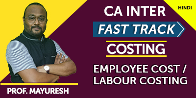 CA Inter Exam | Costing Fast Track - JK Shah Online