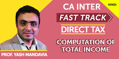 CA Inter Direct Tax Fast Track CA Inter Direct Tax Fast Track | JK Shah Online