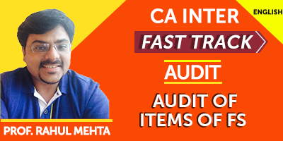CA Inter Audit Fast Track - JK Shah Online