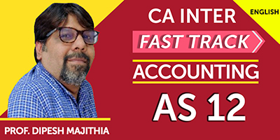 CA Inter Accounting Fast Track - JK Shah Online