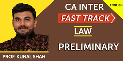 CA Inter Law Fast Track CA Inter Law Fast Track | JK Shah Online