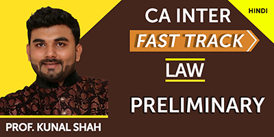 CA Inter Fast Track Law Online CA Inter Fast Track Law Online - JK Shah Online