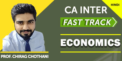 CA Inter Economics Fast Track CA Inter Economics Fast Track - JK Shah Online