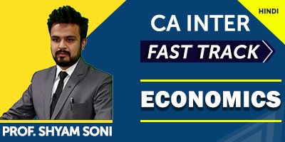CA Inter Economics Fast Track CA Inter Economics Fast Track | JK Shah Online