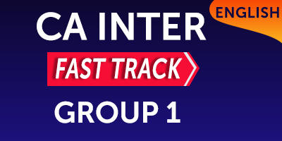 CA Inter Fast Track Group 1 - JK Shah
