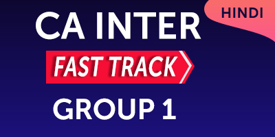 CA Inter Fast Track Group 1 - JK Shah Online