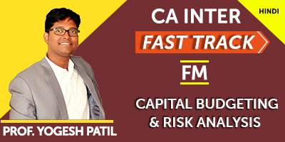 CA Inter Financial Management Fast Track CA Inter Financial Management Fast Track
