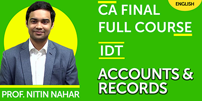 Indirect Tax Indirect Tax- JK Shah Online