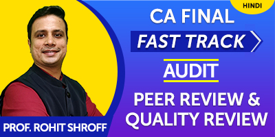 CA Final Fast Track Audit CA Final Fast Track Audit - JK Shah Online