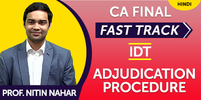 CA Final Indirect Tax Fast Track CA Final Indirect Tax Fast Track - JK Shah Online