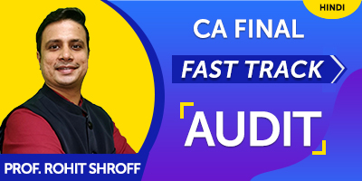 CA Final Audit Fast Track - JK Shah Online