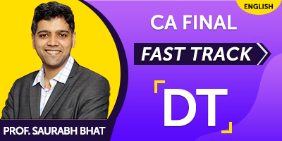 CA Final Direct Tax Fast Track CA Final Direct Tax Fast Track - JK Shah Online