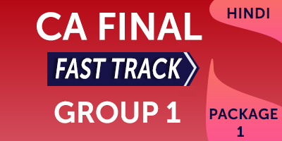 CA Final Group 1 Fast Track CA Final Group 1 Fast Track - JK Shah Online
