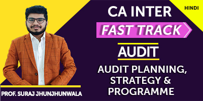 Audit Planning, Strategy and Programme (Fast Track) - Prof. Suraj Jhunjhunwala (Hindi) for Nov 21