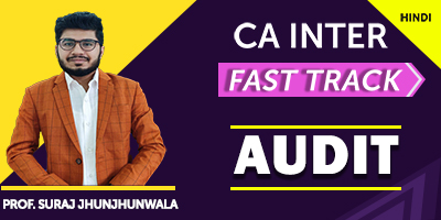 Auditing and Assurance (Fast Track) - Suraj Jhunjhunwala (Hindi) for Nov 21