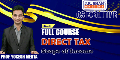 Scope Of Income - Prof. Yogesh Mehta (Hindi) for Dec 21