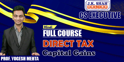 Capital Gains - Prof. Yogesh Mehta (Hindi) for Dec 21