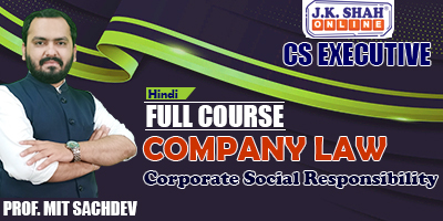 Corporate Social Responsibility - Prof. Mit Sachdev (Hindi) for Dec 21