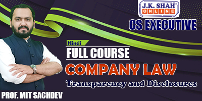 Transparency and Disclosures - Prof. Mit Sachdev (Hindi) for Dec 21