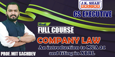 An introduction to MCA 21 and filing in XBRL - Prof. Mit Sachdev (Hindi) for Dec 21