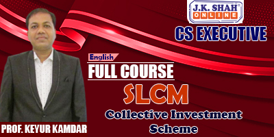 Collective Investment Scheme - Prof. Keyur Kamdar (English) for Dec 21
