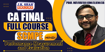 Performance Measurement and Evaluation - Prof. Mayuresh Kunkalienkar (Hindi) for May 22, Nov 22