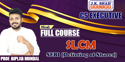 SEBI (Delisting of Shares) - Prof. Biplab Mondal (Hindi) for Dec 21