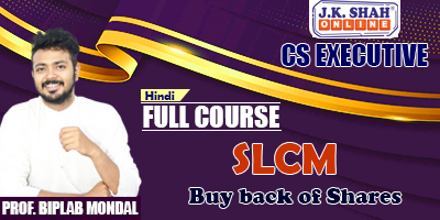 Buy back of Shares - Prof. Biplab Mondal (Hindi) for Dec 21