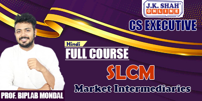 Market Intermediaries - Prof. Biplab Mondal (Hindi) for Dec 21