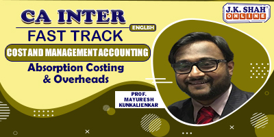 Cost & Accounting Management - JK Shah Online