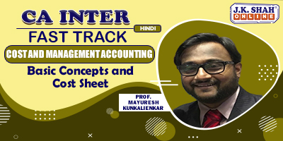 CA Cost & Management Accounting - JK Shah Online