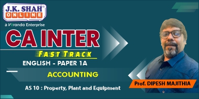 CA Inter Accounting Fast Track For Exams - JK Shah Online