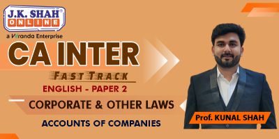 Corporate & Other Laws - JK Shah Online