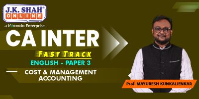Cost and Management Accounting - JK Shah