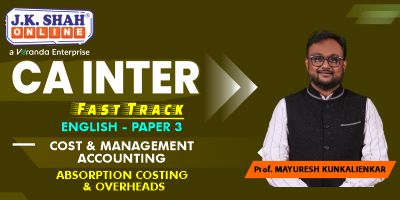 Cost & Accounting Management - JK Shah Online