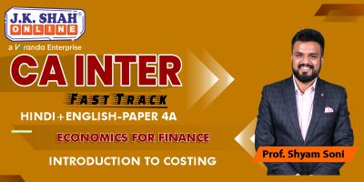 CA Inter Economics Fast Track | JK Shah Online