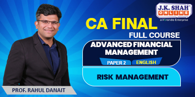 CA Final, Paper 2 - Advanced Financial Management - Risk Management ...