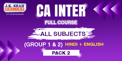 Ca Inter All Subjects Group Pack Jk Shah Online