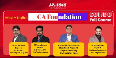 CA Foundation, All Subjects(Pack 2)