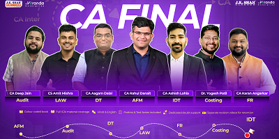 CA Final, All Subjects (LIVE ONLINE BATCH)