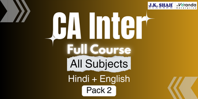 CA Inter, Group 1(Paper 1, 2, 3) Pack 2
